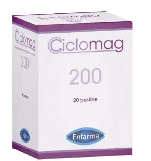 Ciclomag Добавка магния и калия, 20 пакетиков Enfarma
Ciclomag Добавка магния и калия, 20 пакетиков Enfarma
