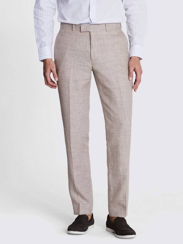 Льняные облегающие костюмные брюки Moss, бежевый
Льняные облегающие костюмные брюки Moss, бежевый