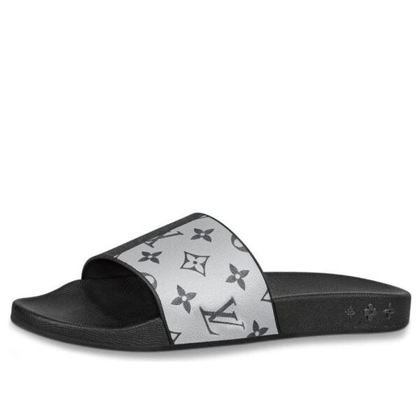 Тапочки waterfront slides 'black white monogram' Louis Vuitton, черный
Тапочки waterfront slides 'black white monogram' Louis Vuitton, черный