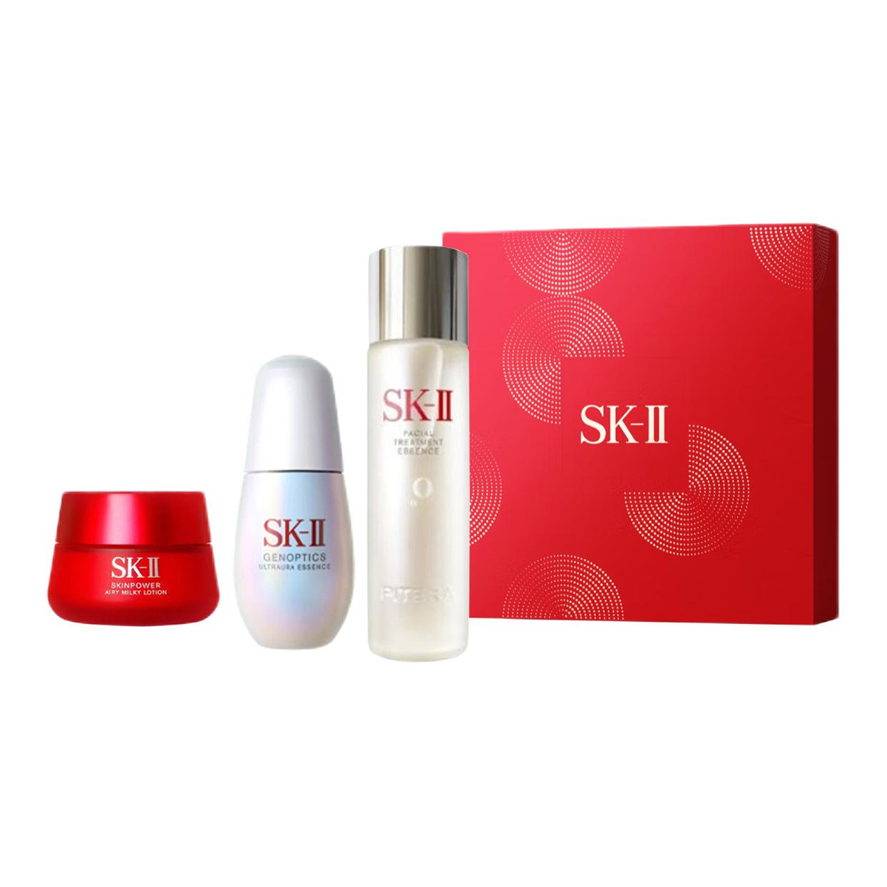 Наборы для ухода за кожей SK II Unisex SK-II, Version Face Cream 50g+Toner Serums 230ml+Essence Serums 30ml
Наборы для ухода за кожей SK II Unisex SK-II, Version Face Cream 50g+Toner Serums 230ml+Essence Serums 30ml