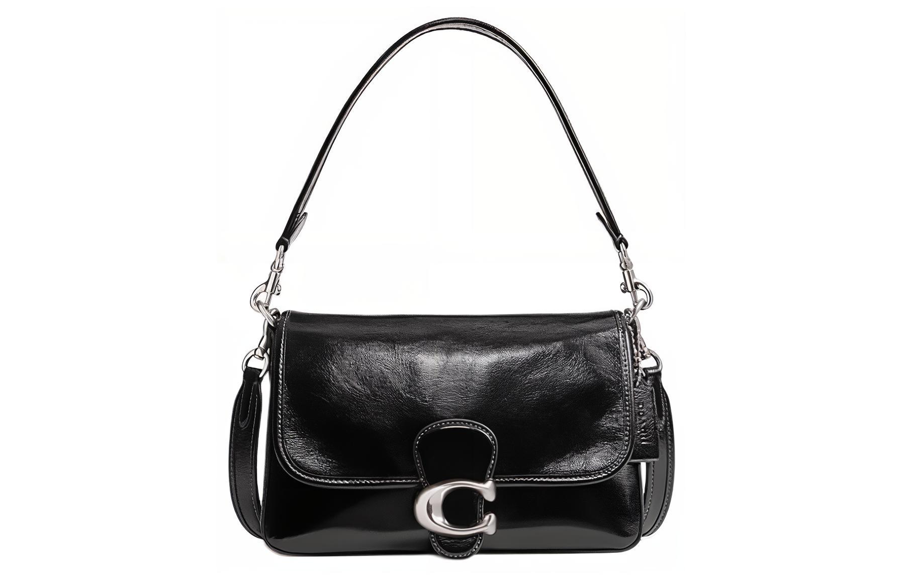 Мягкая сумка-кроссбоди Tabby из телячьей кожи, средняя наплечная сумка для женщин черный COACH
Мягкая сумка-кроссбоди Tabby из телячьей кожи, средняя наплечная сумка для женщин черный COACH