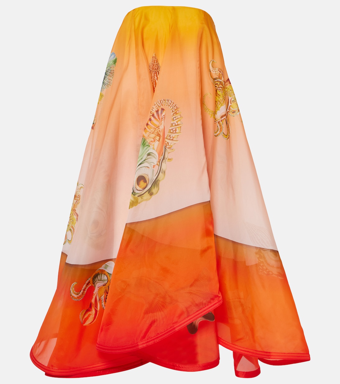 Асимметричное шелковое платье с принтом Нептуна Alémais, разноцветный
Асимметричное шелковое платье с принтом Нептуна Alémais, разноцветный