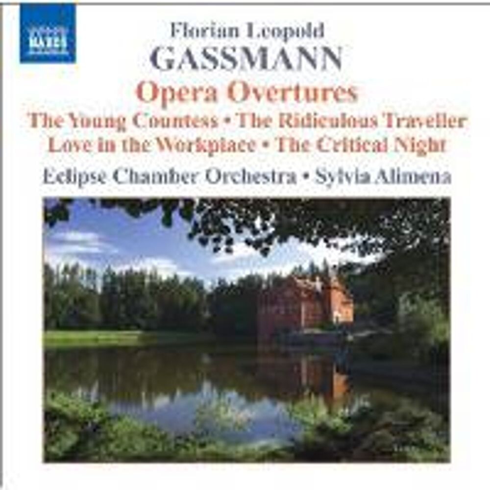 Диск CD Gassmann: Opera Overtures - Florian Leopold Gassmann, Sylvia Alimena, Eclipse Chamber Orchestra
Диск CD Gassmann: Opera Overtures - Florian Leopold Gassmann, Sylvia Alimena, Eclipse Chamber Orchestra