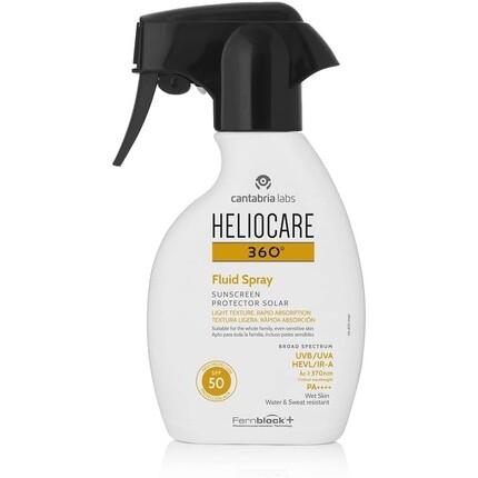 360 Солнцезащитный спрей для тела Spf 50, Heliocare
360 Солнцезащитный спрей для тела Spf 50, Heliocare