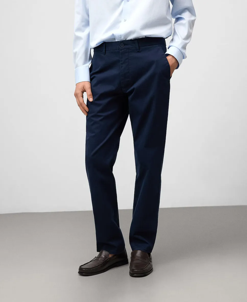 Классические мужские брюки Regular Fit Adolfo Dominguez, темно-синий
Классические мужские брюки Regular Fit Adolfo Dominguez, темно-синий