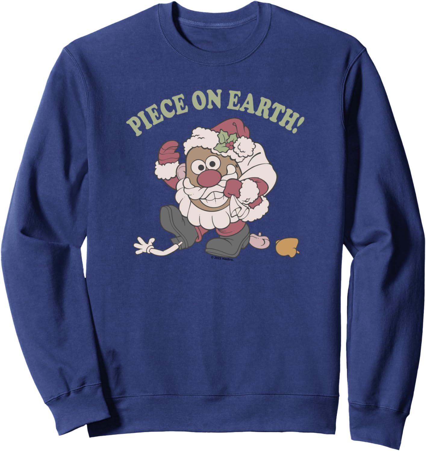 Рождественская фигурка Мистера Картофельной Головы на Земле! Винтажная толстовка Санта-Клауса, синяя Mr. Potato Head
Рождественская фигурка Мистера Картофельной Головы на Земле! Винтажная толстовка Санта-Клауса, синяя Mr. Potato Head