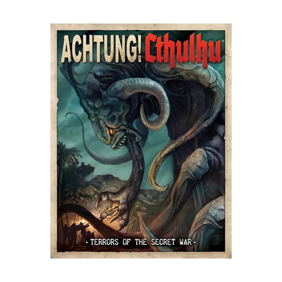 Terrors of the Secret War, Achtung! Cthulhu (Modiphius Entertainment), мягкая обложка
Terrors of the Secret War, Achtung! Cthulhu (Modiphius Entertainment), мягкая обложка