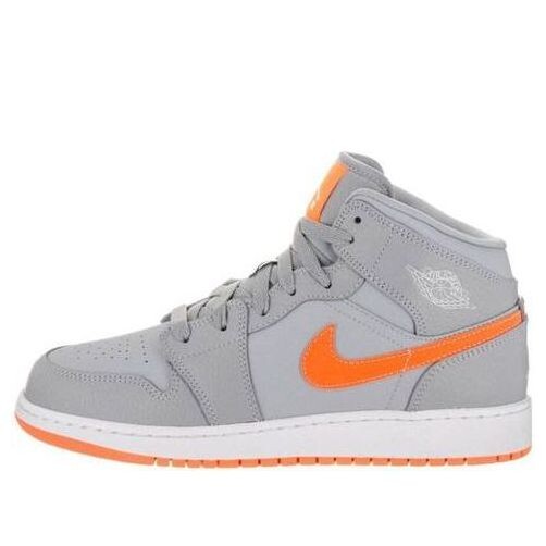 Кроссовки 1 mid wolf grey яркий цитрусовый Air Jordan, серый
Кроссовки 1 mid wolf grey яркий цитрусовый Air Jordan, серый