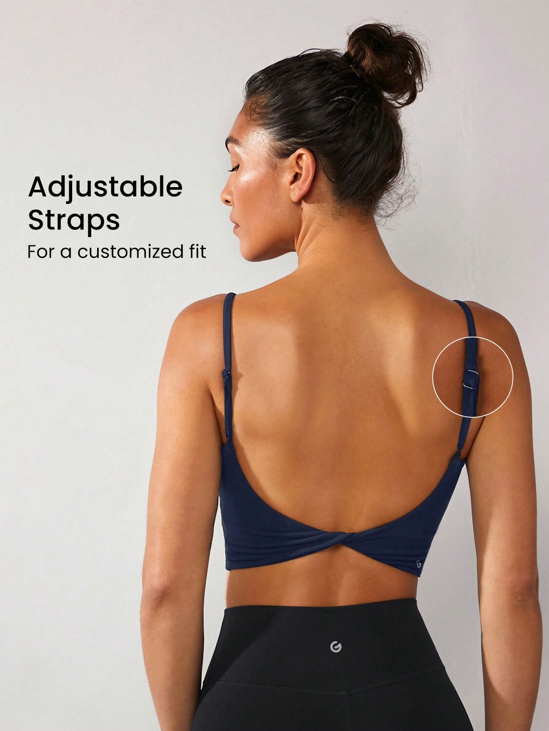Майка Feather Fit Knot Going Anywhere, перекрученная, видна сзади Glowmode, темно-синий
Майка Feather Fit Knot Going Anywhere, перекрученная, видна сзади Glowmode, темно-синий