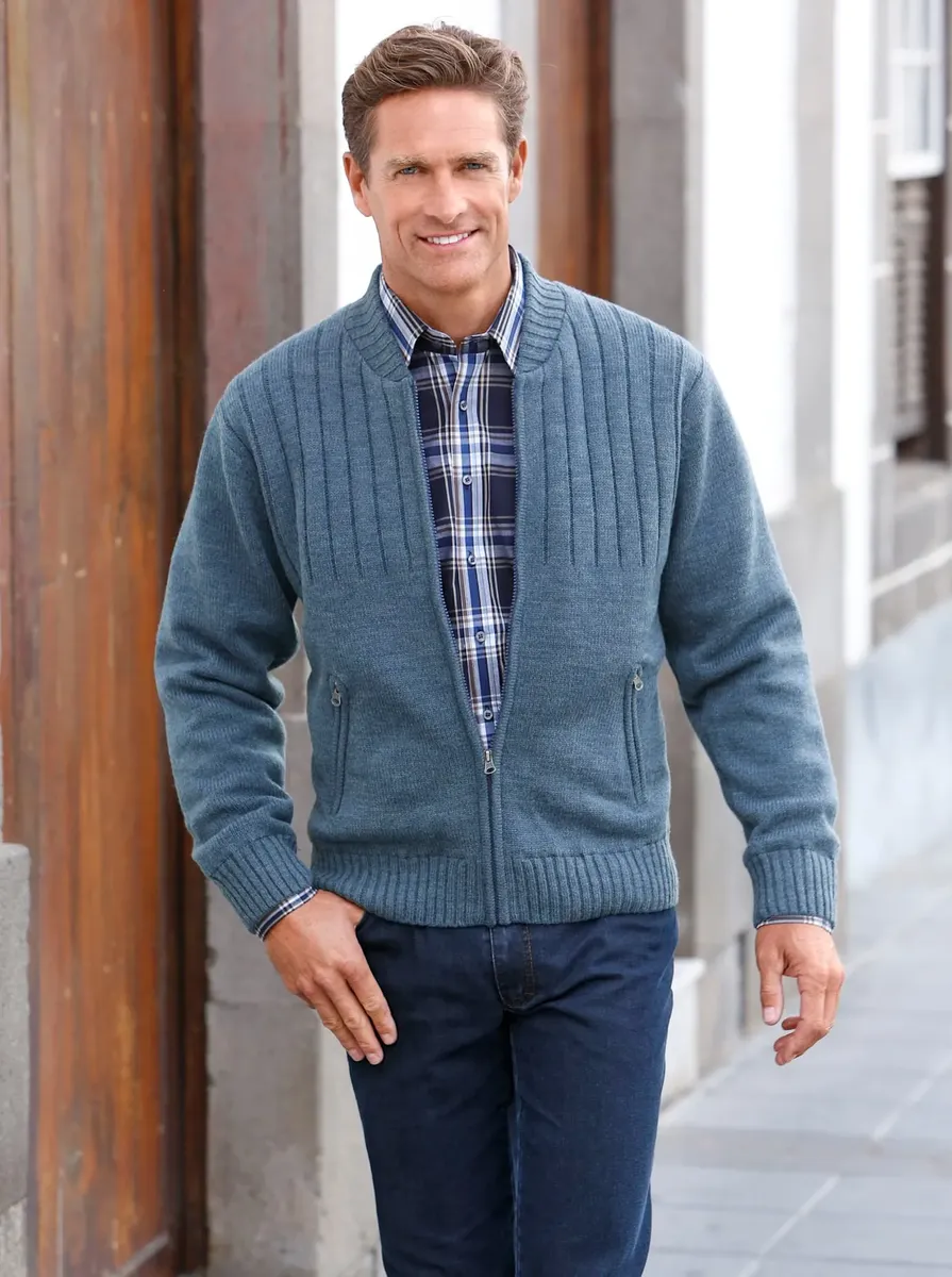 Классический кардиган Classic, джинсовый
Классический кардиган Classic, джинсовый