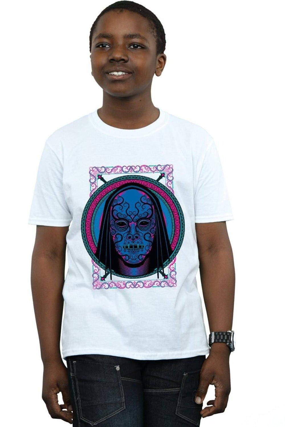 Неоновая футболка с маской Пожирателя Смерти Harry Potter, белый
Неоновая футболка с маской Пожирателя Смерти Harry Potter, белый