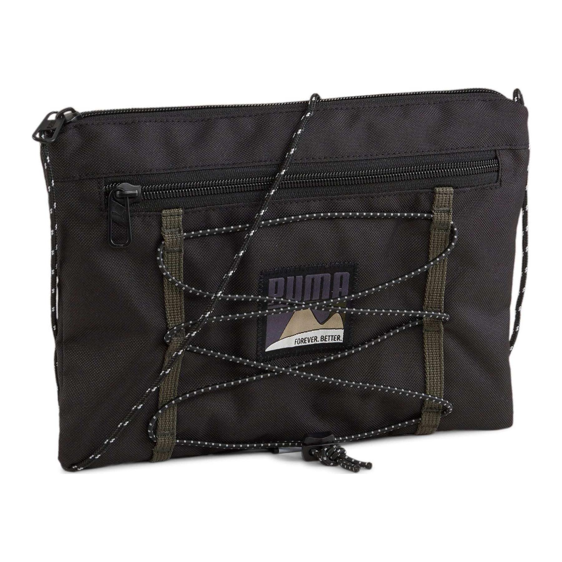 Полиэстеровая сумка через плечо, кроссбод Regular Unisex черная PUMA 
Полиэстеровая сумка через плечо, кроссбод Regular Unisex черная PUMA