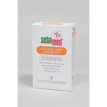 Шампунь для ухода за цветом 200мл, Sebamed
Шампунь для ухода за цветом 200мл, Sebamed