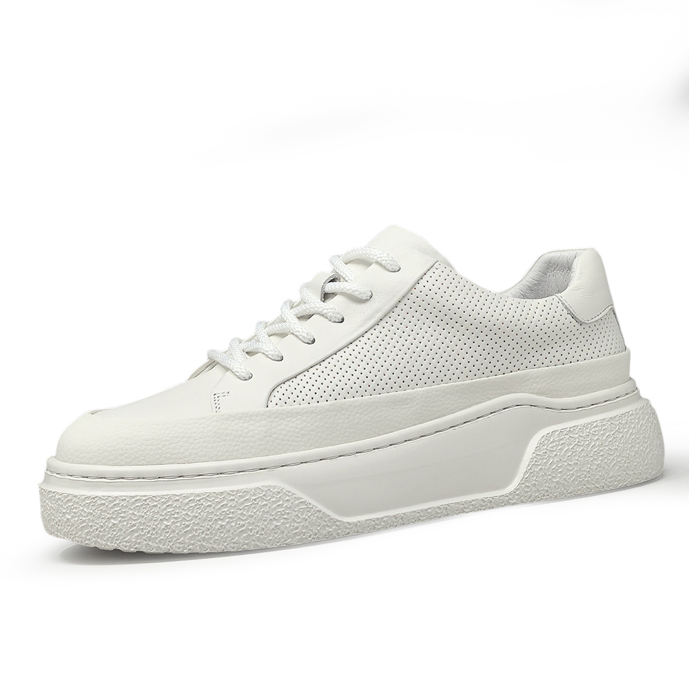 Дышащие низкие кроссовки для скейтбординга, увеличивающие рост, мужские Devanro, White
Дышащие низкие кроссовки для скейтбординга, увеличивающие рост, мужские Devanro, White