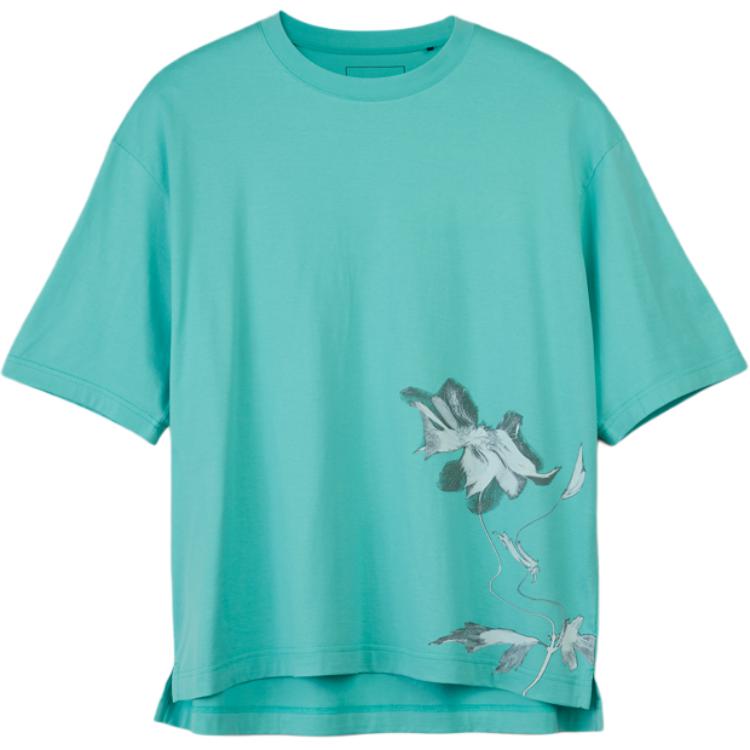 Футболка Y 3 с принтом из хлопка Y-3, синий
Футболка Y 3 с принтом из хлопка Y-3, синий