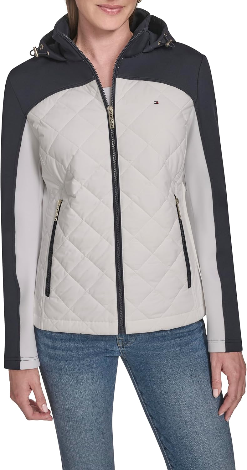 Женская стеганая куртка-дайвинг Tommy Hilfiger, Bright White Multi
Женская стеганая куртка-дайвинг Tommy Hilfiger, Bright White Multi