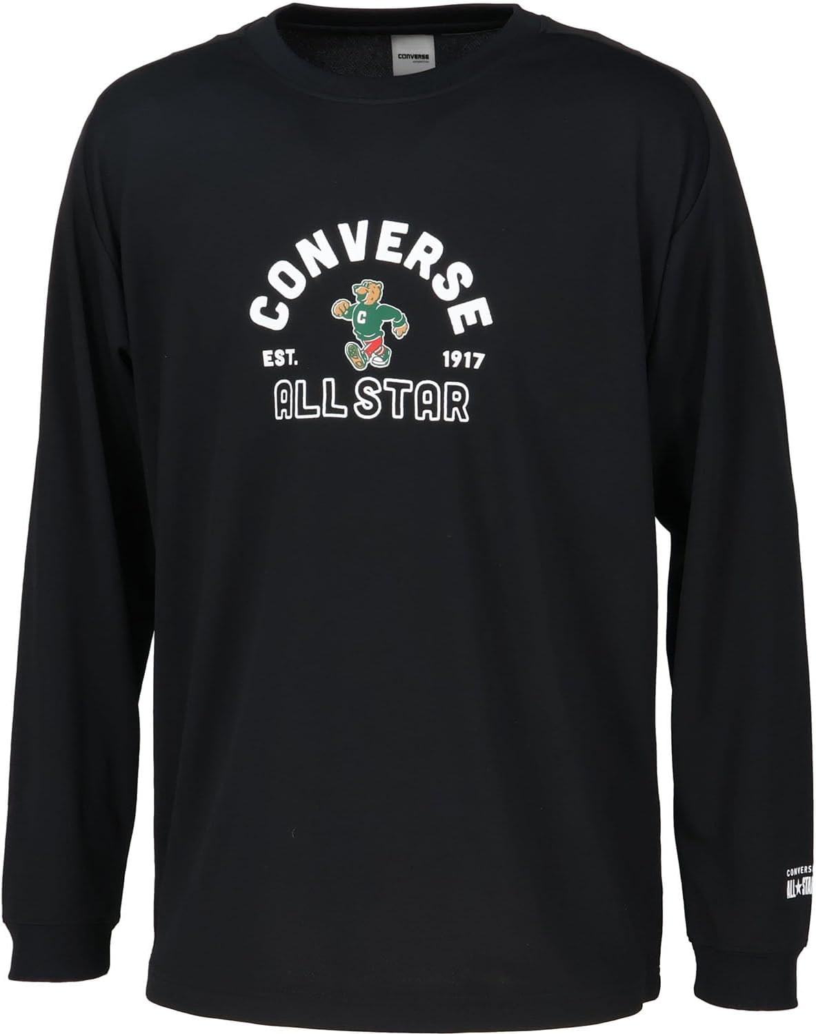 Футболка с длинными рукавами Converse CB252359L с принтом, влагоотводящая, быстросохнущая, черно-белый
Футболка с длинными рукавами Converse CB252359L с принтом, влагоотводящая, быстросохнущая, черно-белый