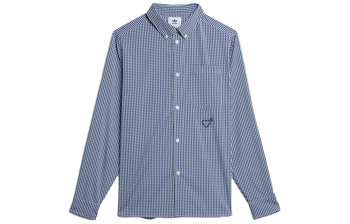 Мужская рубашка Adidas Originals, цвет Blue 
Мужская рубашка Adidas Originals, цвет Blue