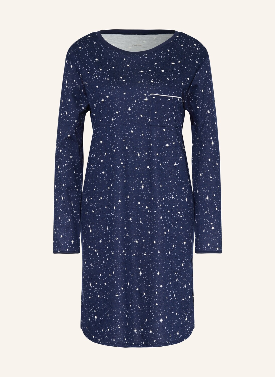 Ночная рубашка сладкие сновидения CALIDA, темно-синий/белый
Ночная рубашка сладкие сновидения CALIDA, темно-синий/белый