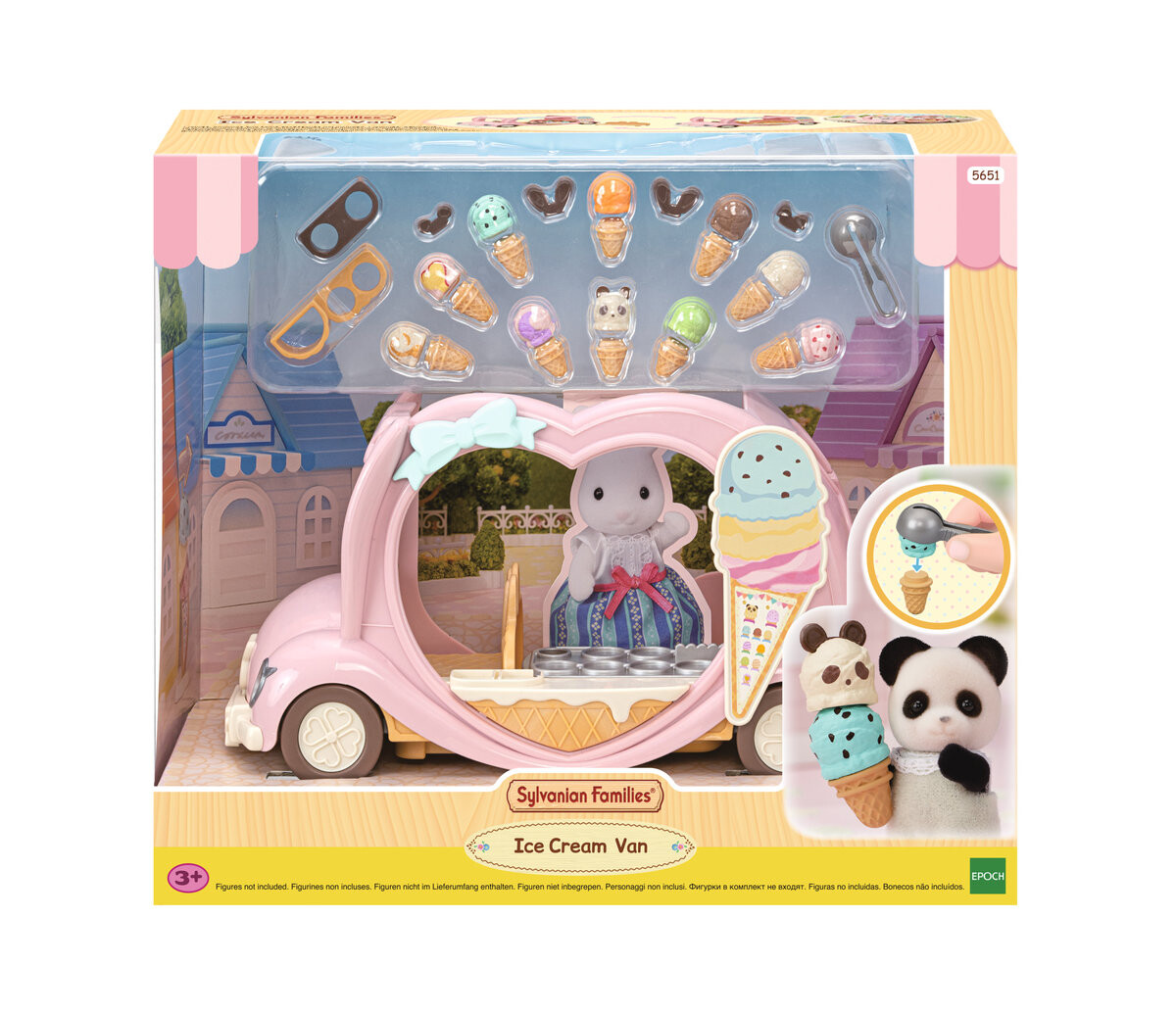 Sylvanian Families, Sylvanian Families Fun Грузовик с мороженым, 5651
Sylvanian Families, Sylvanian Families Fun Грузовик с мороженым, 5651