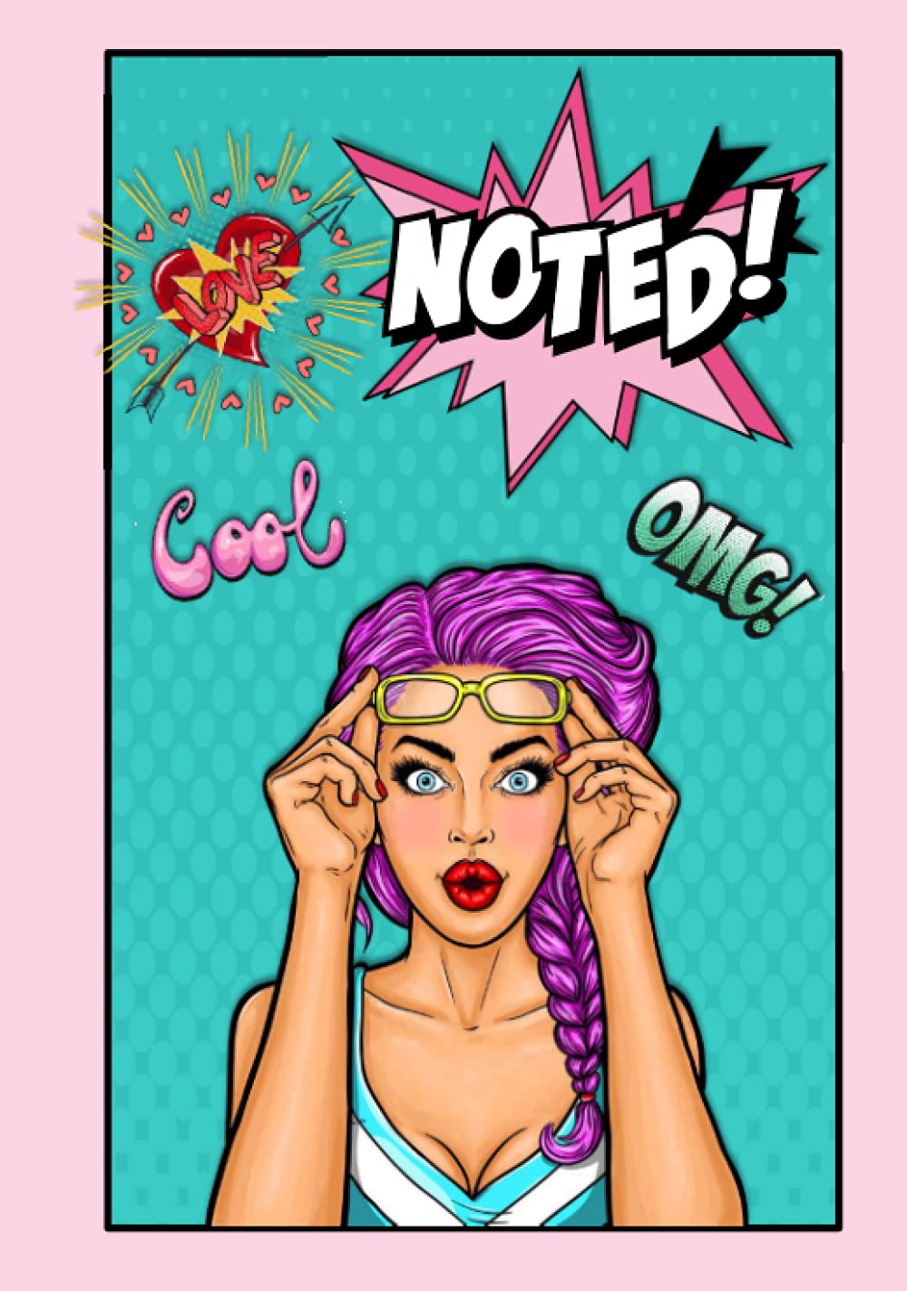 NOTED!: Comic Themed Art Journal Notebook (7"x10") (Independently published)
NOTED!: Comic Themed Art Journal Notebook (7"x10") (Independently published)