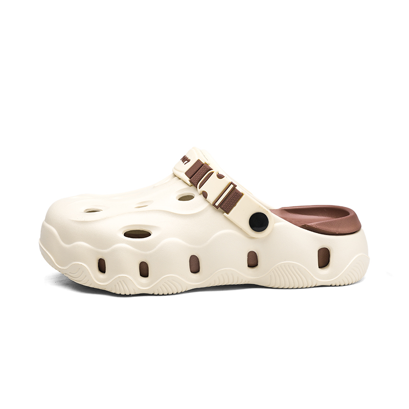 LONGYING Клоги унисекс бежево-коричневые, цвет Beige Brown
LONGYING Клоги унисекс бежево-коричневые, цвет Beige Brown