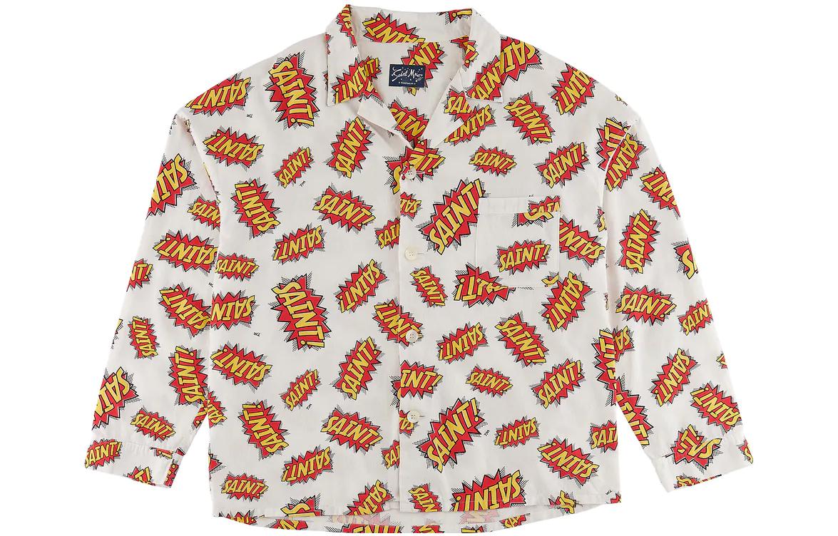Пижамная рубашка pow SAINT Mxxxxxx, белый
Пижамная рубашка pow SAINT Mxxxxxx, белый