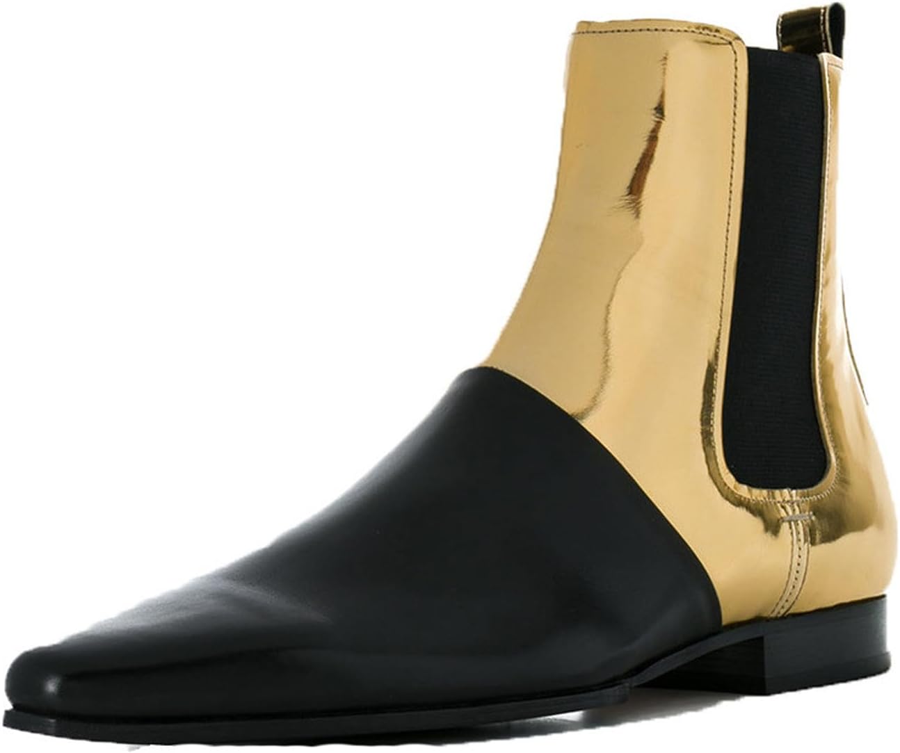 Мужские ботинки челси Santimon из лакированной кожи и замши- двухцветные золотистые повседневные ботинки в стиле вестерн с эластичной боковой вставкой и петлей для удобного надевания, идеально подходящие для вечеринки, свадьбы или выхода в свет
Мужские ботинки челси Santimon из лакированной кожи и замши- двухцветные золотистые повседневные ботинки в стиле вестерн с эластичной боковой вставкой и петлей для удобного надевания, идеально подходящие для вечеринки, свадьбы или выхода в свет