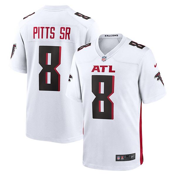 Мужская игровая футболка Kyle Pitts Sr Atlanta Falcons белая Nike
Мужская игровая футболка Kyle Pitts Sr Atlanta Falcons белая Nike