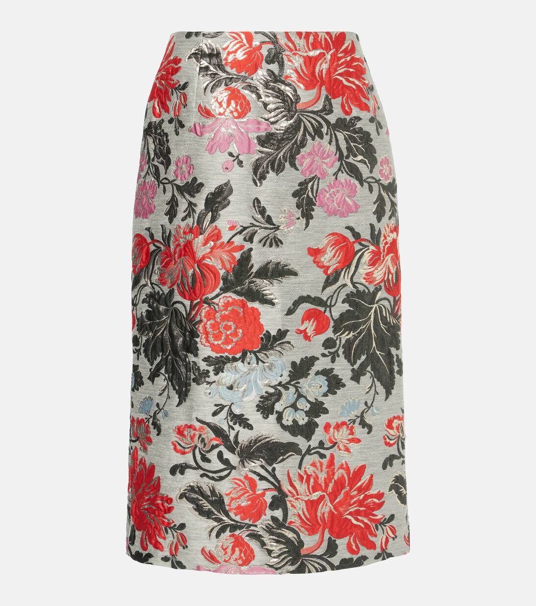 Юбка-карандаш из жаккарда с цветочным узором Carolina Herrera, цвет melange grey
Юбка-карандаш из жаккарда с цветочным узором Carolina Herrera, цвет melange grey