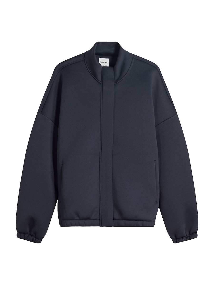 Куртка межсезонная Bershka, темно-синий
Куртка межсезонная Bershka, темно-синий