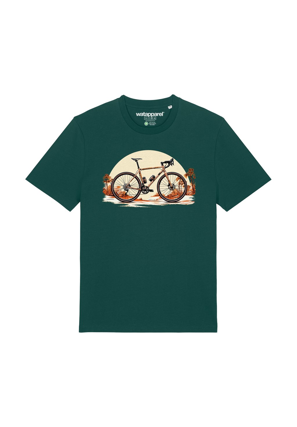 Футболка с принтом watapparel, темно-зеленый
Футболка с принтом watapparel, темно-зеленый