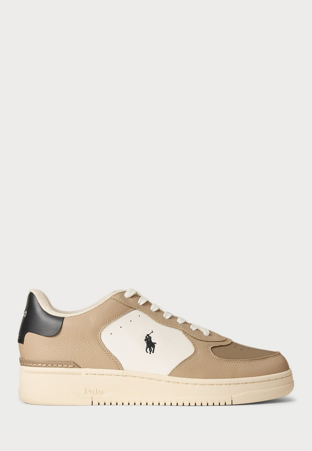 Низкие кеды MASTERS COURT LEATHER SNEAKER UNISEX Polo Ralph Lauren, бежевый 
Низкие кеды MASTERS COURT LEATHER SNEAKER UNISEX Polo Ralph Lauren, бежевый