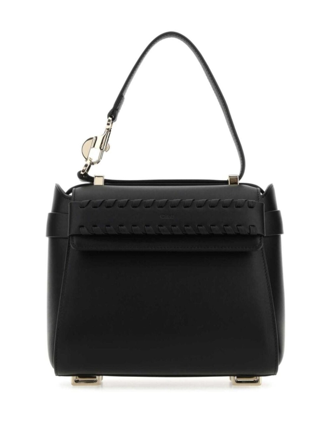Chloé маленькая сумка-тоут Nacha, черный
Chloé маленькая сумка-тоут Nacha, черный