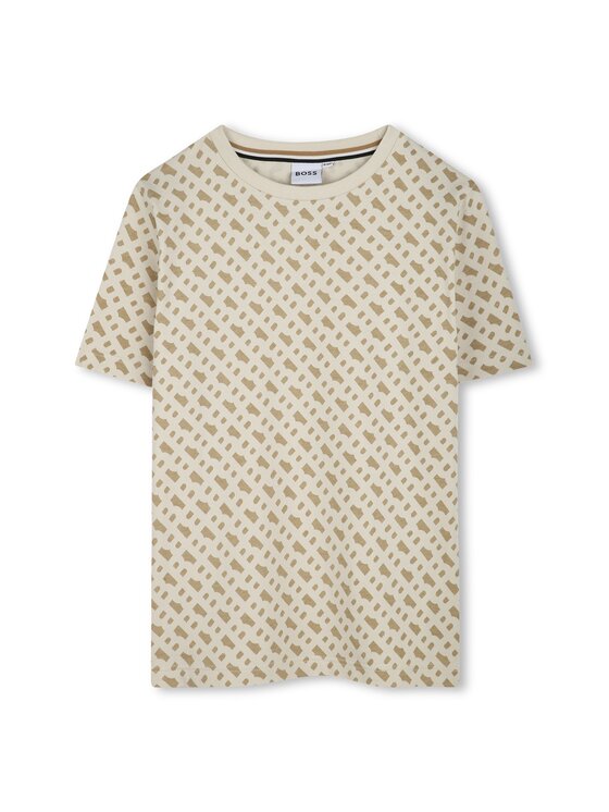 Облегающая футболка J52047 D Boss, бежевый
Облегающая футболка J52047 D Boss, бежевый