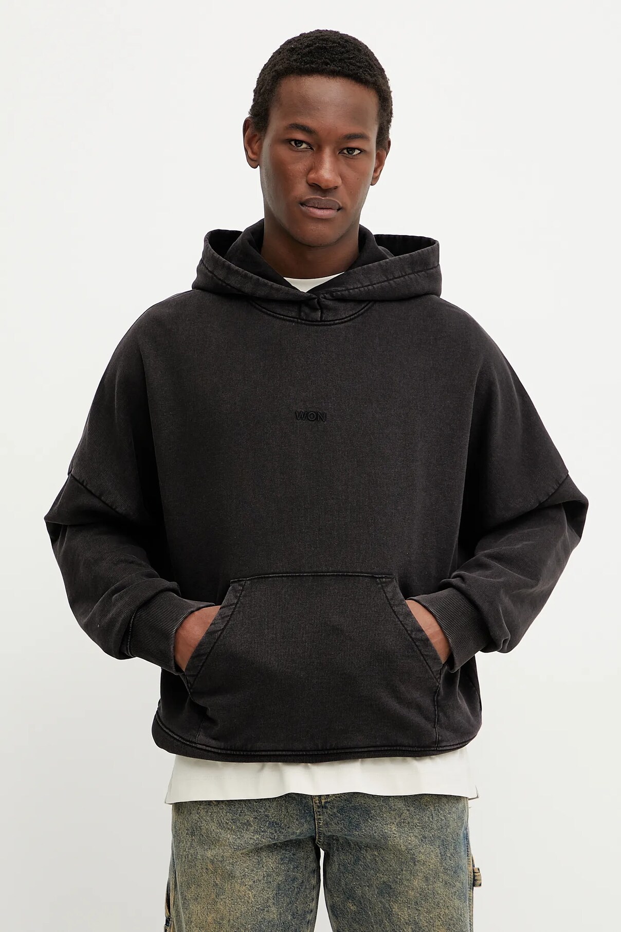 Хлопковая толстовка Won Hundred, черный
Хлопковая толстовка Won Hundred, черный
