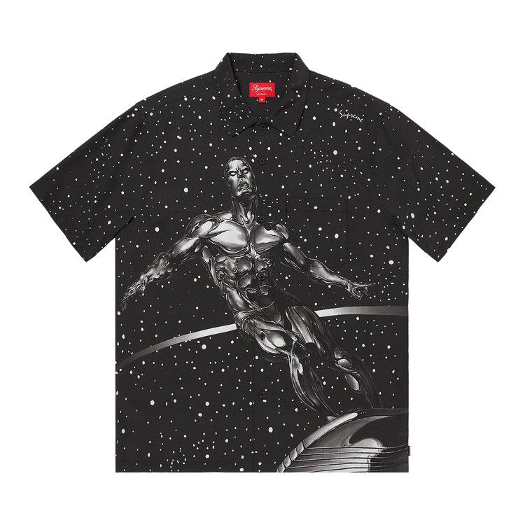 Рубашка Supreme Silver Surfer Short-Sleeve Shirt, Black
Рубашка Supreme Silver Surfer Short-Sleeve Shirt, Black