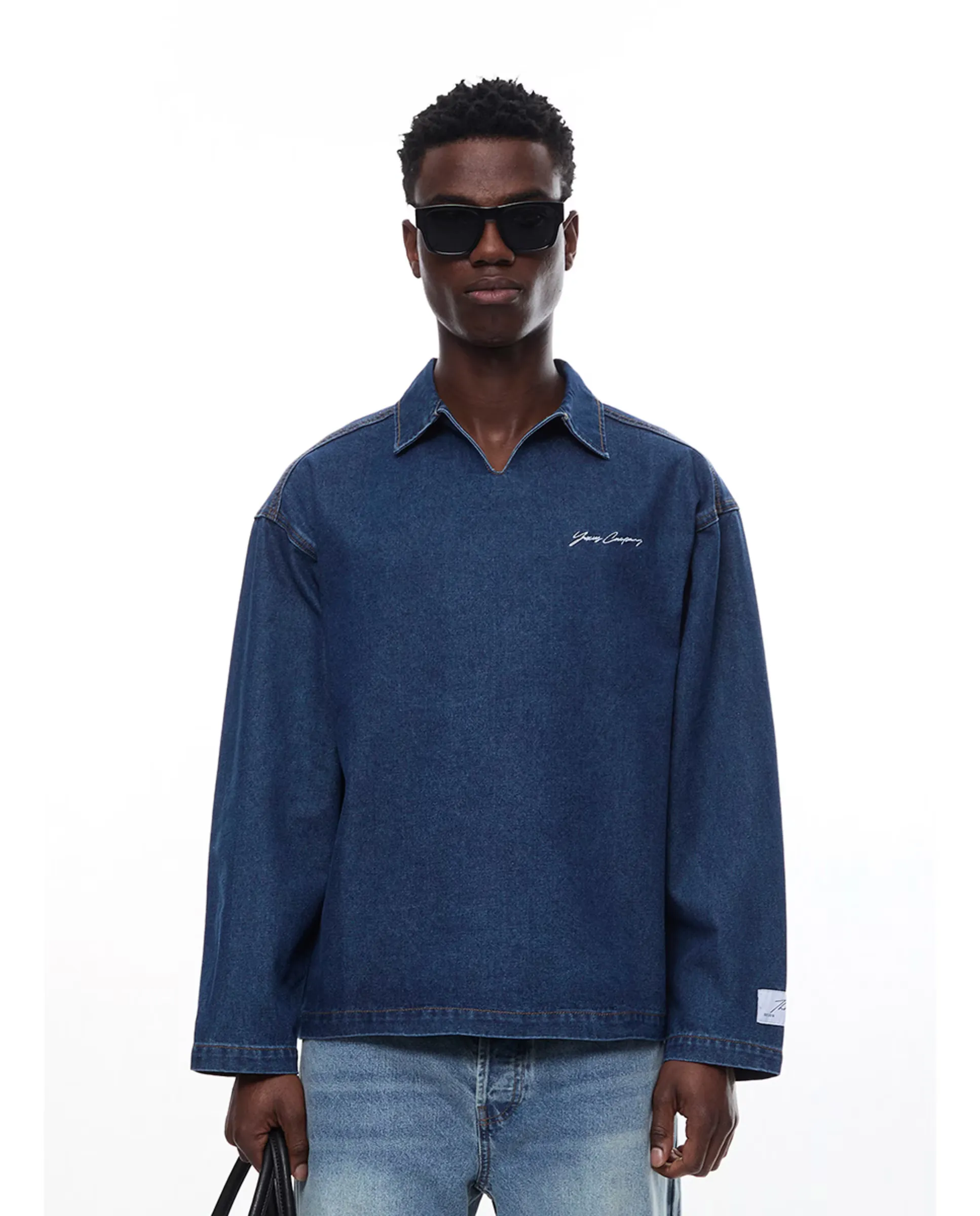 Джинсовая толстовка Polo для мужчин с длинным рукавом YUXUS, синий
Джинсовая толстовка Polo для мужчин с длинным рукавом YUXUS, синий