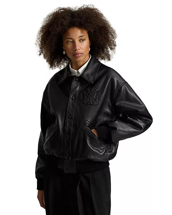 Кожаная куртка «Янки» Ralph Lauren, черный
Кожаная куртка «Янки» Ralph Lauren, черный