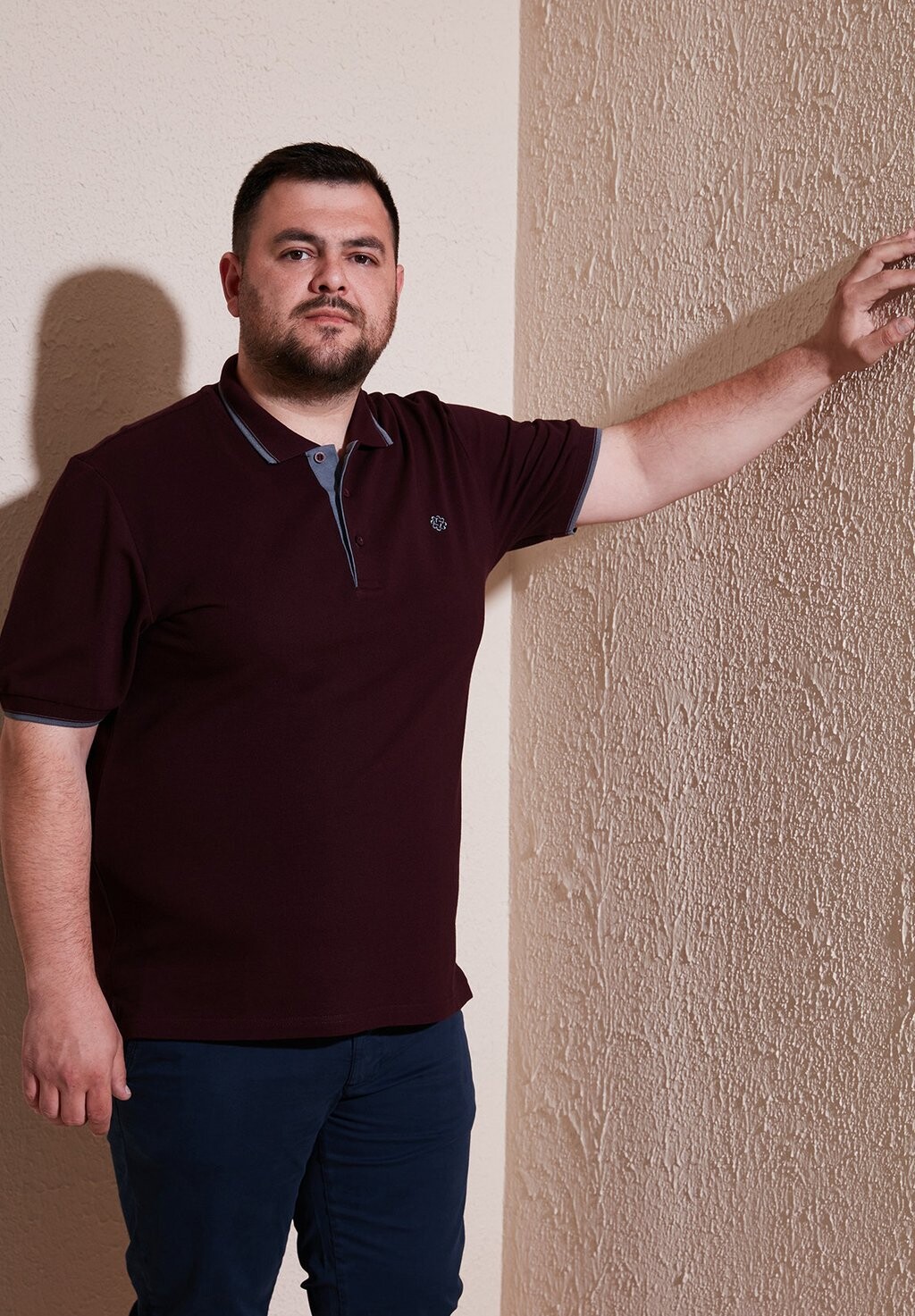 Рубашка поло PLUS SIZE Buratti, Бордо
Рубашка поло PLUS SIZE Buratti, Бордо