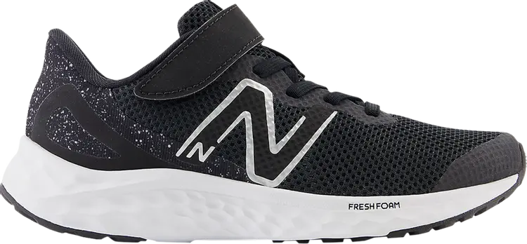 Кроссовки Fresh Foam Arishi v4 Bungee Lace Top Strap Little Kid X-Wide 'Black Silver Metallic', черный
Кроссовки Fresh Foam Arishi v4 Bungee Lace Top Strap Little Kid X-Wide 'Black Silver Metallic', черный