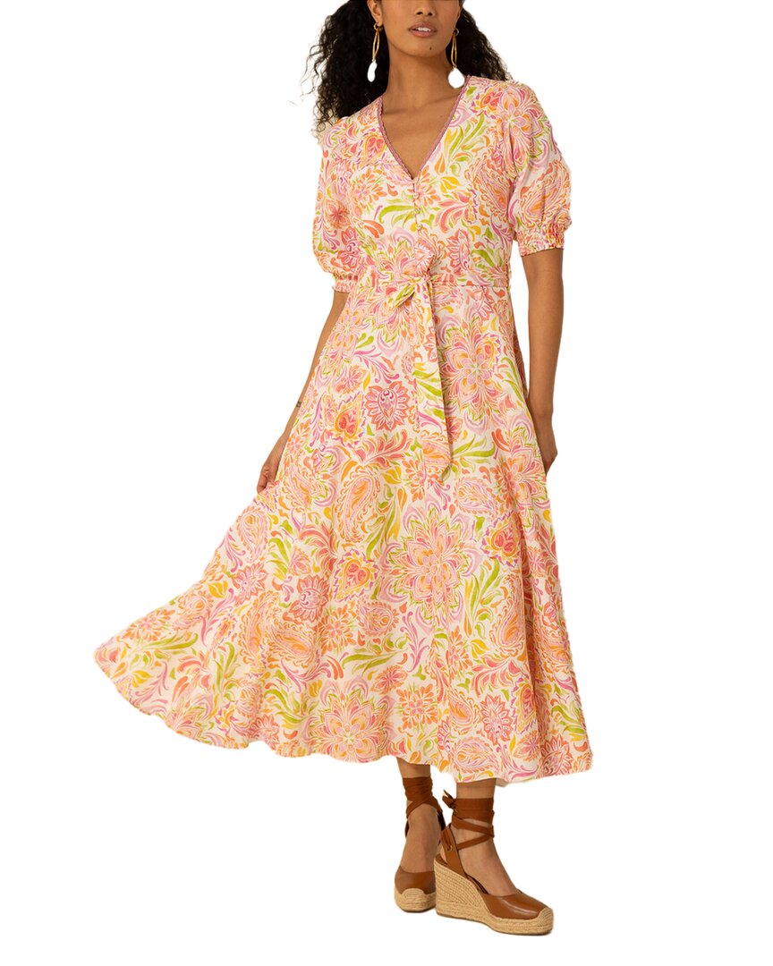 Льняное миди-платье Hale Bob Faye, розовый
Льняное миди-платье Hale Bob Faye, розовый