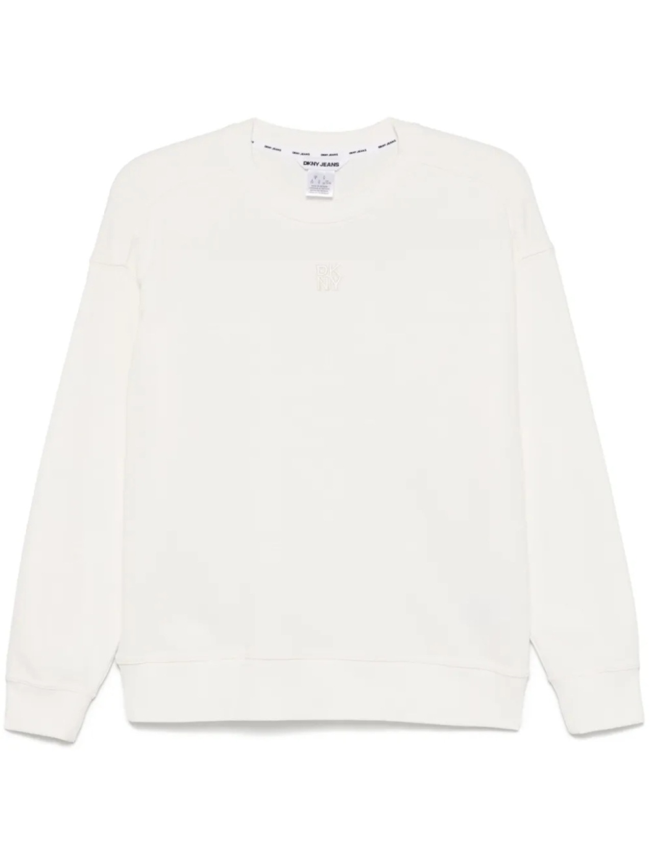 Толстовка с вышитым логотипом DKNY, белый
Толстовка с вышитым логотипом DKNY, белый