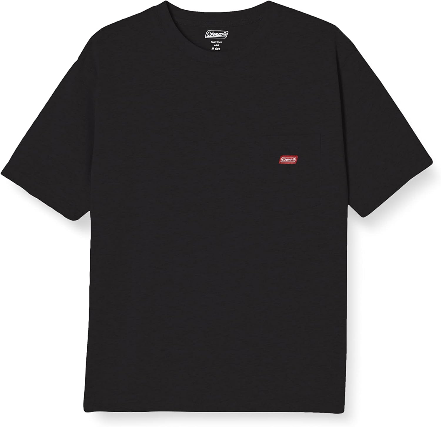 Футболка Coleman с круглым вырезом, короткими рукавами и карманами, черный
Футболка Coleman с круглым вырезом, короткими рукавами и карманами, черный