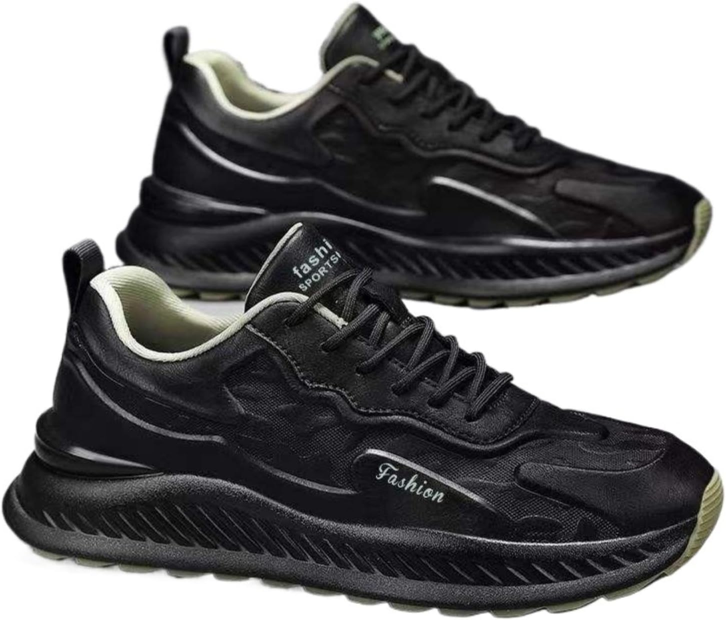 Мужские кроссовки с массивной подошвой на платформе, повседневная обувь, дышащие «папины» кроссовки для ходьбы, бега и ежедневной носки Azttoztto, черный
Мужские кроссовки с массивной подошвой на платформе, повседневная обувь, дышащие «папины» кроссовки для ходьбы, бега и ежедневной носки Azttoztto, черный