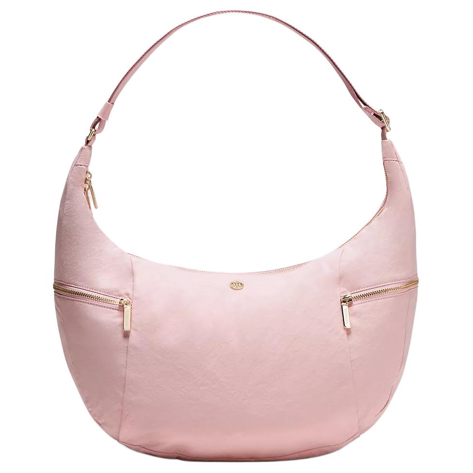 Нейлоновая наплечная сумка Large женская Lululemon, розовый
Нейлоновая наплечная сумка Large женская Lululemon, розовый