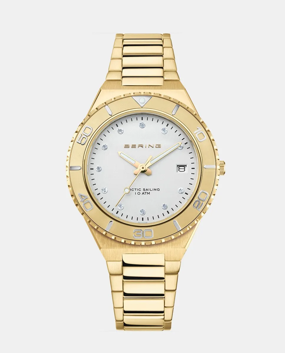 Классические женские часы 18936-734 с автоматическим управлением из золотой стали Bering, золотой
Классические женские часы 18936-734 с автоматическим управлением из золотой стали Bering, золотой