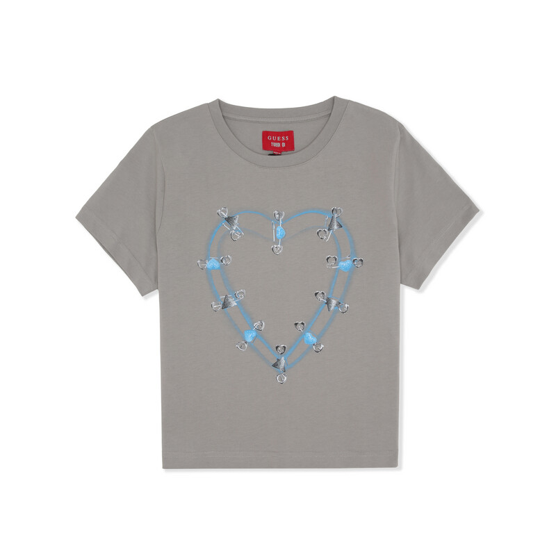 Футболка с логотипом YUEQI QI, женская, серая Guess
Футболка с логотипом YUEQI QI, женская, серая Guess