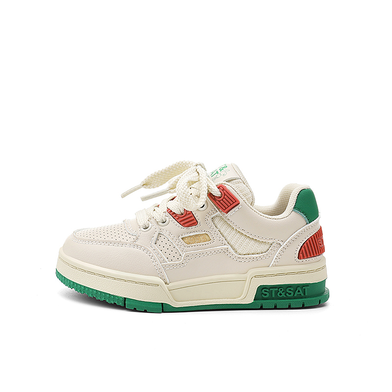 Скользоустойчивые противоударные амортизирующие износостойкие дышащие повседневные детские кроссовки Kids' ST&SAT, бежевый/слоновая кость/зеленый
Скользоустойчивые противоударные амортизирующие износостойкие дышащие повседневные детские кроссовки Kids' ST&SAT, бежевый/слоновая кость/зеленый