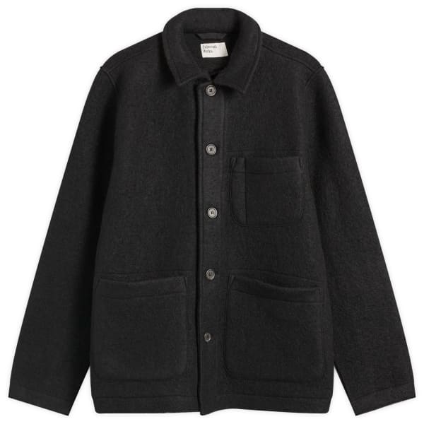 Утеплённая полевая куртка из шерстяного флиса Universal Works, black
Утеплённая полевая куртка из шерстяного флиса Universal Works, black